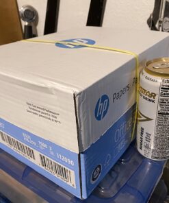 HP Printer Paper | 8.5 x 11 Paper | Office 20 lb | 3 Ream Case - 1500 Sheets | 92 Bright | Made in USA - FSC Certified | 112090C, White 3 Ream | 1500 Sheets Letter (8.5 x 11) 28 71uxA88AdJL