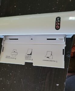 Scotch TL902VP Thermal Laminator, 1 Laminating Machine, White, Laminate Photos, Holiday Decor and Gift Tags, For Holiday, Office and School Supplies, 9 in. Laminator with 20 Pouches 43 71uxEPDLm4L