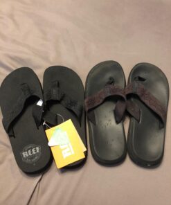 Reef Women's Sandy Flip-Flop 8 Black/Black 38 71uxMCYAfL