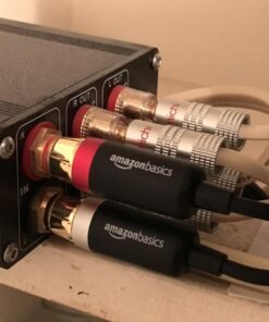 Amazon Basics 3.5mm to 2-Male RCA Adapter Audio Stereo Cable For Speaker, 8 Feet 1-Pack 35 71uxTxVRRjL