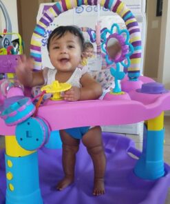 Evenflo Exersaucer Bouncing Activity Saucer, Sweet Tea Party 35 71uxf7KNvwL