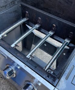 Hongso SBF231 15 3/8" BBQ Gas Grill Replacement Stainless Steel Pipe Tube Burner for BBQ Pro, Kenmore Sears, K Mart Part, Members Mark Part, Outdoor Gourmet, Lowes Model Grills, 4-Pack 19 71uyfmkVmzL