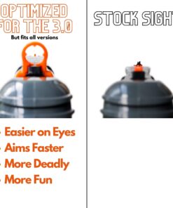 Rear Sight + Laser Upgrade Kit - Fits Bug & A Fly Salt Gun 3.0 20 71uz3nb66zL