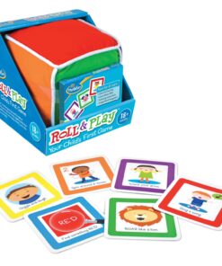 Alternative view of Think Fun Roll and Play - Your Child's First Game! Award Winning and Fun Toddler Toy for Parents and Kids 18 Months and Older, Multicolor