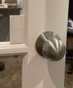 Lutron 2-Button Pico Smart Remote Control for Caseta Smart Switch, PJ2-2B-GWH-L01, White 1 Pack 32 71uzcLOX9 L