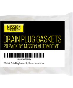 20-Pack of Oil Crush Washers/Drain Plug Gaskets Compatible with Honda - Compatible with OEM 94109-14000 - Fits Civic, Accord, CR-V/CRV, Pilot, Odyssey and More - by Mission Automotive 28 71uzve1Aa8L