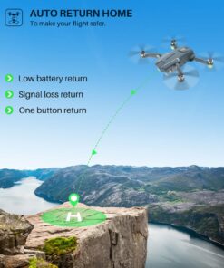 SYMA GPS Drone with 4K EIS UHD 90°FOV Camera for Adults Beginner, FPV RC Quadcopter with Brushless Motor, 2 Batteries 54 Min Flight Time, 5GHz Transmission, Smart Auto Return Home, Follow Me 29 71v 3DOfmXL