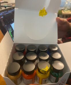 Angelus Leather Paint Set Of 12 1 oz v2 30 71v bKt7qQL