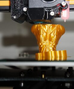 ERYONE Silk PLA Filament for 3D Printer, 1.75mm, -0.03mm, 1kg (2.1LBS)/Spool, Silk Glod A-glod 45 71v0moc0uCL