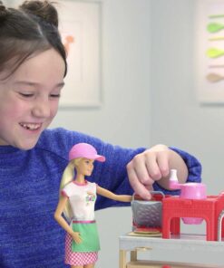 Alternative view of Barbie Pizza Maker Play Set & Doll (Amazon Exclusive)