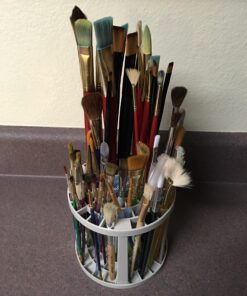 Loew-Cornell 390 Multi Bin Brush Organizer, 49 Hole 45 71v1EpIG2wL