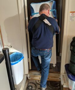 Shoulder Dolly Moving Straps - Lifting Strap for 2 Movers - Move, Lift, Carry, And Secure Furniture, Appliances, Heavy, Bulky Objects Safely, Efficiently, More Easily Like The Pros - LD1000 Basic 39 71v2p2MX8ML