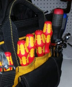 Wera - 5006145001 Kraftform Plus 160i/6 Insulated Professional Screwdriver Set, 6-Piece Multicolor 89 71v3O4YxdTL