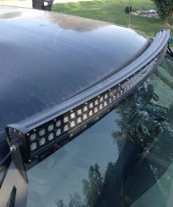 Nilight - 71017C-A 54" 312W Curved LED Work Light Spot Flood Combo Led Light Bar Driving Light Fog Lamp off road led lights ,2 Years Warranty 54" 312W Curved Light Bar 40 71v3lNxV5QL