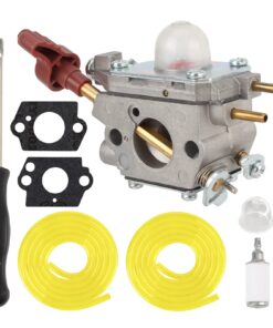 AUTOKAY Carburetor for Craftsman 27cc WeedEater MTD 753-06288 ZAMA C1U-P27 TB2044XP Carb 13 71v4I6oL7jL