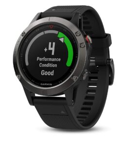 Garmin fēnix 5, Premium and Rugged Multisport GPS Smartwatch, Slate Gray/Black Band, 47 MM Watch Only Slate Gray with Black Band 47mm 36 71v4Mq3HjkL