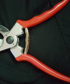 Carbon Steel Bypass Garden Shears - Ultra Sharp Blades with Safety Lock & Comfort Grip - Hand Trimmer with Sap Groove Easily Cuts Through Branches & Stems for Indoor & Outdoor Use 58 71v4WJsvsJL