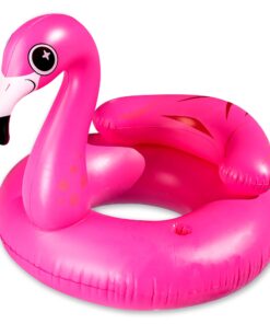 JOYIN Inflatable Flamingo Tube, Pool Float, Fun Beach Floaties, Swim Party Toys, Summer Pool Raft Lounge for Adults & Kids, with 2 Cup Holders and Head Rest 29 71v6Gmh8IeL 3
