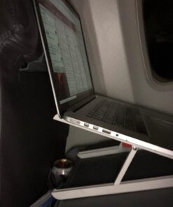 JUBOR Laptop Stand Adjustable Laptop Stand Portable Foldable Ergonomic Desktop Stand Holder Mount for MacBook Notebook Computer PC iPad Tablet 35 71v6JqL9csL