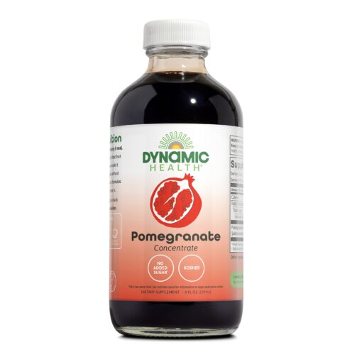 Dynamic Health Pomegranate Juice Concentrate | No Additives or Preservatives | Antioxidant | 8oz