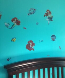 RoomMates RMK2347SCS The Little Mermaid Ariel Peel and Stick Wall Decals 20 71v6f7VcNsL
