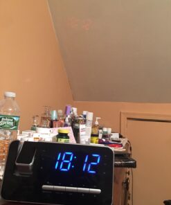 Superior Essentials Projection Alarm Clock with AM/FM Radio 24 71v81CDSaYL