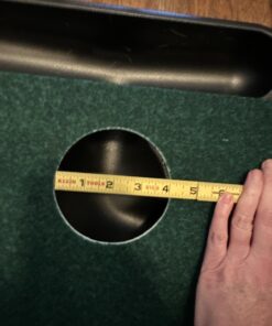 SKLZ ACCELERATOR PRO - Indoor Golf Putting Mat with Auto-Ball Return & Behind-the-Hole Ball Collector - Putter Alignment Guides at 3, 5 & 7 Feet - Rubber-Backed Mat Provides Multi-Surface Stability 32 71v81bkIHML 4