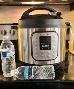 Instant Pot Duo 7-in-1 Electric Pressure Cooker, Slow Cooker, Rice Cooker, Steamer, Sauté, Yogurt Maker, Warmer & Sterilizer, Includes App With Over 800 Recipes, Stainless Steel, 8 Quart 8QT 34 71v8MvV25vL 1