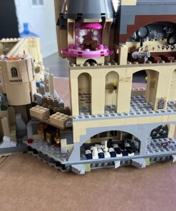 LEGO Harry Potter Hogwarts Castle 71043 Building Set - Model Kit with Minifigures, Featuring Wand, Boats, and Spider Figure, Gryffindor and Hufflepuff Accessories, Collectible for Adults and Teens Standard 57 71v9kaxKfwL