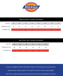 Dickies Men's No-Scratch Leather Mechanic Belt X-Large (42-44) Black 15 71v9kfBlg L