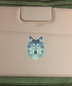 Wolf Modern Art Design Vinyl Sticker - Car Phone Helmet - Select Size (A) X-Small: 2.5" 10 71vA9gDi1VL