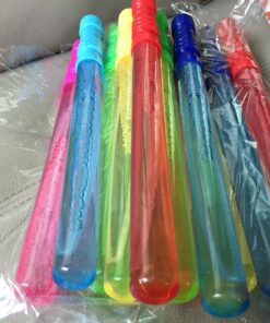 JOYIN 14.6’’ Big Bubble Wands for Kids, 1 Dozen Bubble Wand Bulk with Bubbles Refill Solution for Summer Toy Party Favor, Outdoors Activity, Easter Basket Stuffers, Birthday Gift Classic 25 71vANgDcl1L