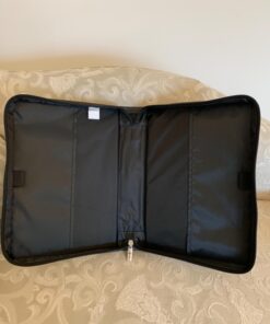 Christian Art Gifts Women's Fashion Bible Cover Serenity Prayer, Aqua/Black Faux Leather, Large 40 71vAWtib25L