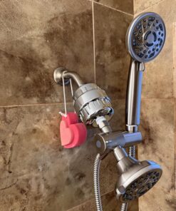 AquaBliss High Output Revitalizing Shower Filter - Reduces Dry Itchy Skin, Dandruff, Eczema, and Dramatically Improves The Condition of Your Skin, Hair and Nails - Chrome (SF100) 42 71vDDgqxFXL