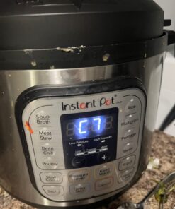 Instant Pot Duo 7-in-1 Electric Pressure Cooker, Slow Cooker, Rice Cooker, Steamer, Sauté, Yogurt Maker, Warmer & Sterilizer, Includes App With Over 800 Recipes, Stainless Steel, 8 Quart 8QT 42 71vDf gmbL 1