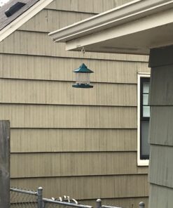 Ogrmar Hanging Gazebo Wild Bird Feeder -Perfect for Garden Decoration and Bird Watching for Bird Lover and Kids (Green) 34 71vEidRDhXL