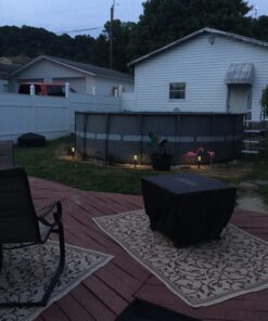 Intex 18ft X 52in Ultra Frame Pool Set with Sand Filter Pump, Ladder, Ground Cloth & Pool Cover 41 71vEl8tbJL