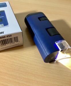 Carson Pocket Micro 20x-60x LED Lighted Zoom Field Microscope with Aspheric Lens System (MM-450),Blue Pocket Micro (MM-450) 30 71vFDNOProL