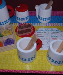 Melissa & Doug 20-Piece Steep and Serve Wooden Tea Set - Play Food and Kitchen Accessories | Play Tea Set, Pretend Play Tea Set Toy For Kids Ages 3+ 28 71vFDVKnwyL 1