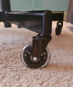 Office Chair Wheels Replacement Set 10mm (3/8" x 7/8") Stem - Fits IKEA Chairs ONLY - Soft Desk Chair Casters for Wood Floors & Carpet - Heavy Duty & Safe for All Floors Without Any Chair Mats 2. IKEA stem - for IKEA chairs ONLY 27 71vGE3uWrtL 2