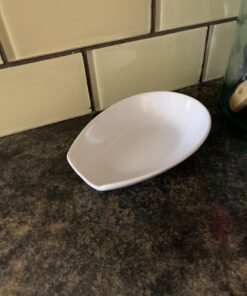 Spooner Ceramic Spoon Rest (5.25" x 3.5") 43 71vGi1Omm L