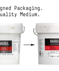 Alternative view of Liquitex Professional Gloss Gel Medium, 3.78L (128-oz), 1 Gallon (Pack of 1) 128-oz