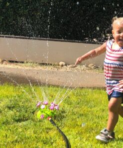 Melissa & Doug Sunny Patch Pretty Petals Flower Sprinkler Toy With Hose Attachment 29 71vHDCODx1L