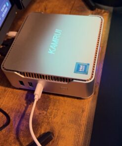 KAMRUI GK3 Plus Mini PC 16GB RAM 512GB M.2 SSD, Intel 12th Alder Lake N95 (up to 3.4GHz) Micro PC, 2.5''SSD, Gigabit Ethernet, 4K UHD, WiFi, BT, VESA/Home/Business Mini Desktop Computer 16GB+512GB/Intel Alder Lake N95 57 71vImOHHTjL
