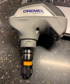Dremel PC10-01 Versa Cleaning Tool- Grout Brush- Bathroom Shower Scrub- Kitchen and Bathtub Cleaner- Power Scrubber for Tile, Pans, Stoves, Tubs, Sinks Auto, and Grills- 55 71vJOmwbDaL