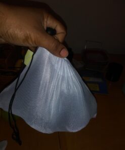 purifyou Reusable Produce Bags, Heavy Duty Double Stitched Washable Mesh Grocery Bag with Drawstring, Ideal for Farmers Market, Beach, and Refrigerator Storage, Set of 9 (XL, Large, Small) Set of 9 Mixed 49 71vJyz5w1NL