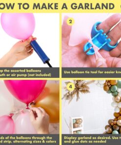 Sweet Baby Co. Neutral Sage Green Balloon Garland Kit Woodland Arch with Light Sage, Cocoa, Brown, Gold, White Balloons for Baby Shower Decorations, Hunter Jungle Theme Party Supplies, Safari Decor 35 71vKHpw9X5L