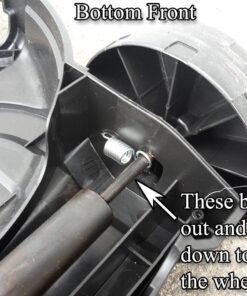 BLACK+DECKER Lawn Mower Removable Deck for String Trimmer (MTD100) 17 71vKw30H7jL