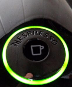 Nespresso VertuoPlus Deluxe Coffee and Espresso Machine by Breville with Milk Frother, 8 Ounces, Black Machine + Milk Frother 55 71vL3epzhL