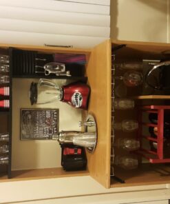 Co-Rect Plastic Bar Caddy with Triangular Design, Black 17 71vLohzXLQL